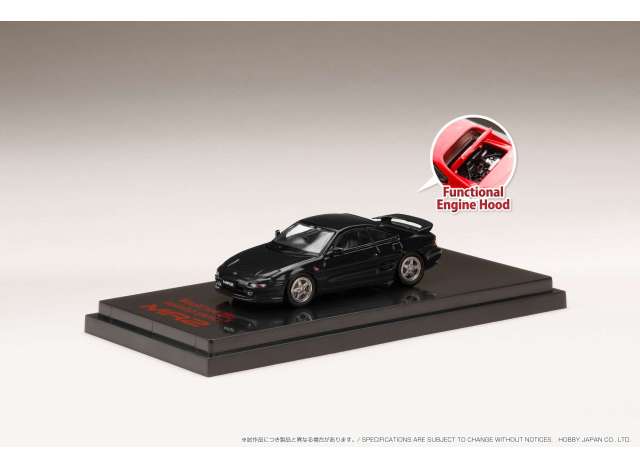 1/64 Toyota MR2 (SW20) GT-S Customized Version, black