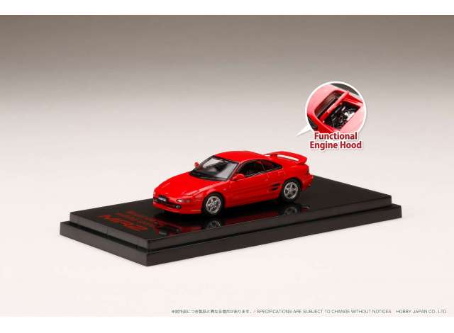 1/64 Toyota MR2 (SW20) GT-S Customized Version, super red II