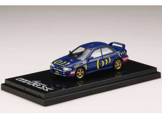 1/64 Subaru Impreza WRX (GC8) STi Version II Sports, blue with Decals