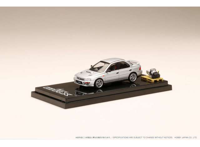 1/64 1992 Subaru Impreza WRX (GC8), light silver metallic