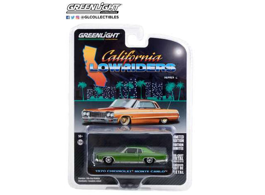 1/64 1970 Chevrolet Monte Carlo *California Lowriders Series 2*, green
