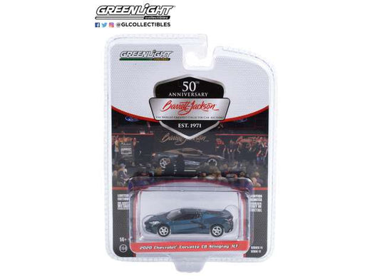 1/64 2020 Chevrolet Corvette C8 Stingray 1LT (Lot #421.2) *Barrett Jackson Scottsdale Edition Series 11*, shadow grey