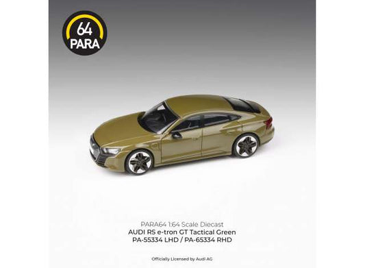 1/64 Audi E-Tron GT *Left Hand Drive*, tactical green