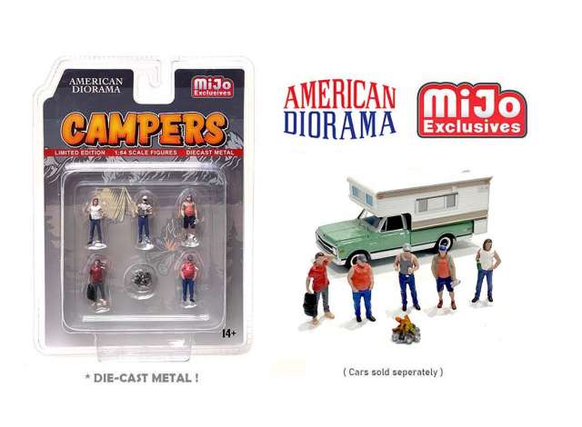 1/64 Campers Figure set