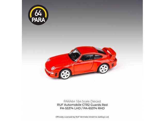 1/64 1995 Ruf CTR2 *Left Hand Drive*, red