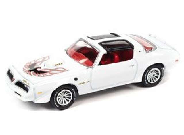 1/64 1977 Pontiac Firebird Trans Am, Cameo White / Bird Graphics