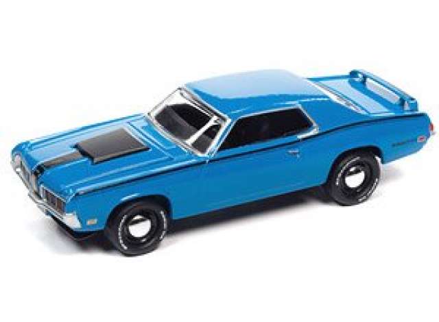 1/64 1970 Mercury Cougar Eliminator, Grabber Blue