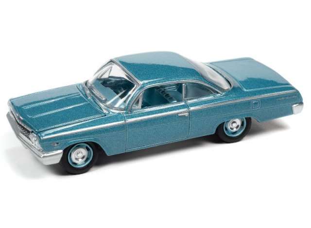 1/64 1962 Bel Air Bubbletop, Twilight Blue Poly