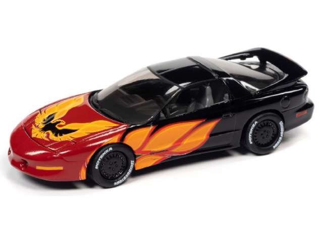 1/64 1993 Pontiac Firebird T/A, Black with red Firebird Flames