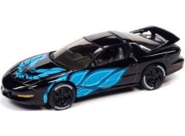 1/64 1993 Pontiac Firebird T/A, Black with blue Firebird Flames ...