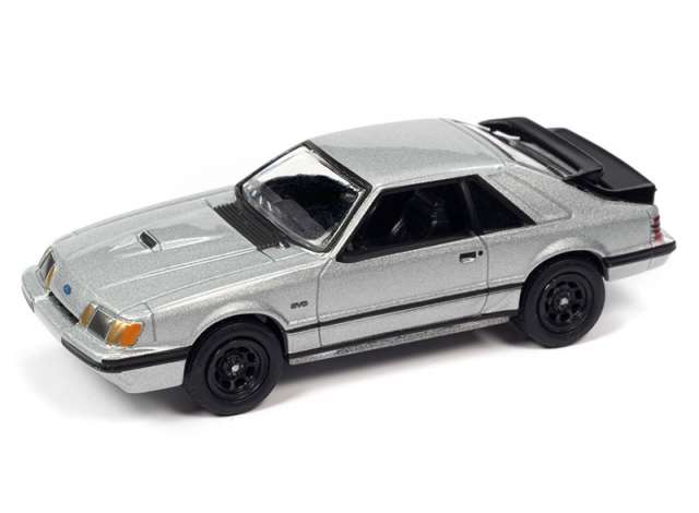 1/64 1986 Ford Mustang SVO, silver