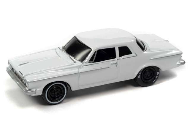 1/64 1962 Plymouth Savoy Max Wedge, Alpine White