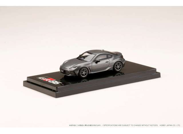 1/64 Toyota GR86 RZ Customized Version, magnetite grey metallic