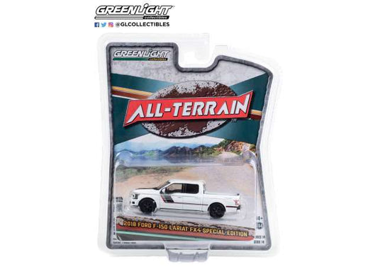 1/64 2018 Ford F-150 Lariat FX4 Special Edition Package *All Terrain Collection Series 14*, oxford white