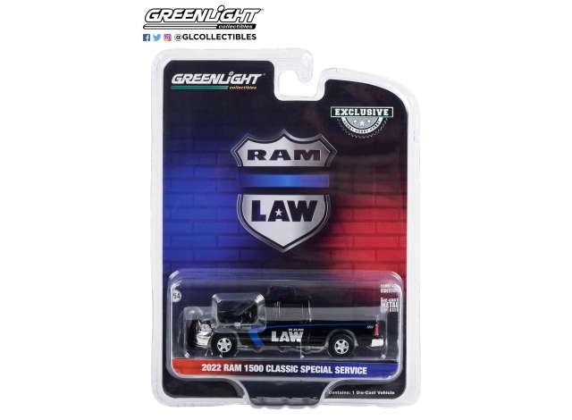 1/64 2022 Ram 1500 Classic Special Service *Ram Law*, black