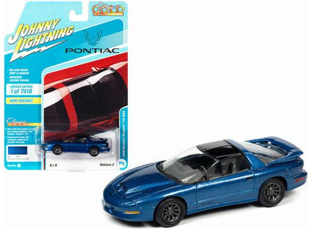 1/64 1996 Pontiac Firebird WS6, blue