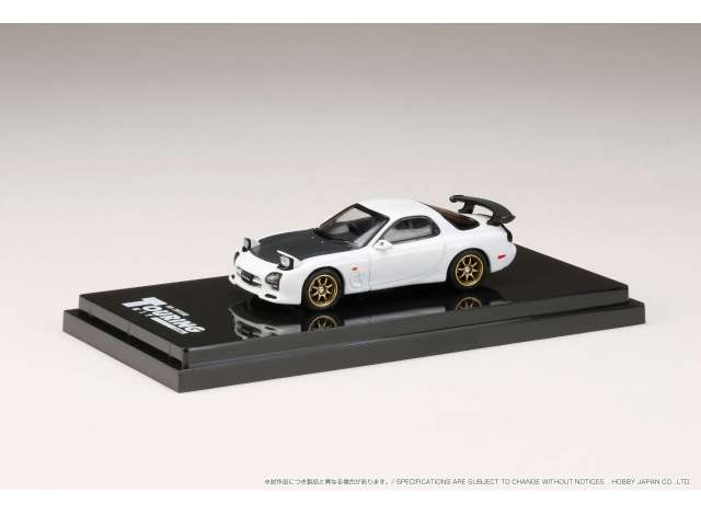 1/64 Efini RX-7 FD3S (A-Spec) GT Wing, pure white