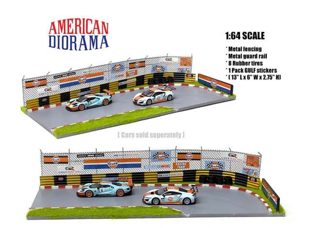 1/64 Gulf Racetrack Diorama