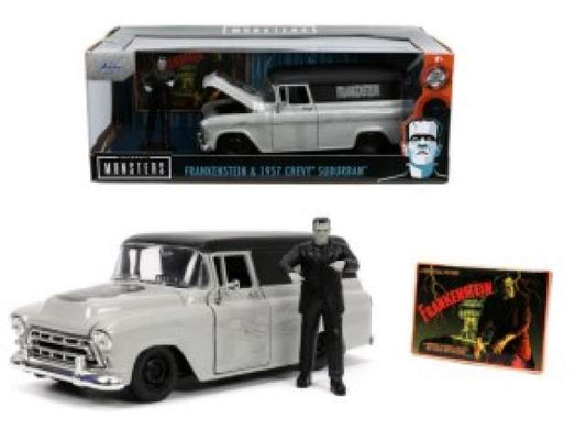 1/24 1957 Chevrolet Suburban *Frankenstein*, silver