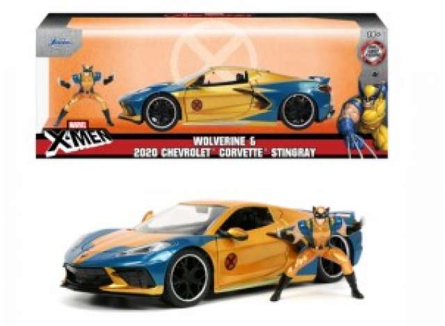 1/24 Chevrolet Corvette *Marvel X-Men*, yellow/blue