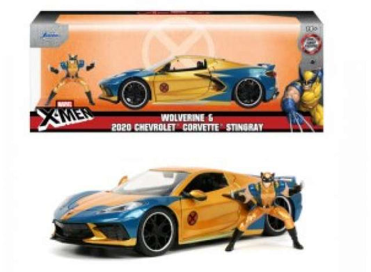 1/24 Chevrolet Corvette *Marvel X-Men*, yellow/blue