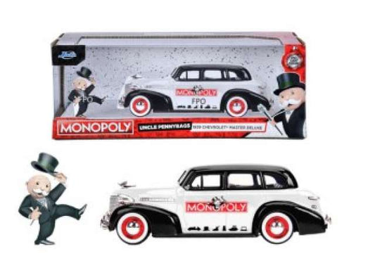 1/24 1939 Chevrolet Master *Mr. Monopoly*, black/creme