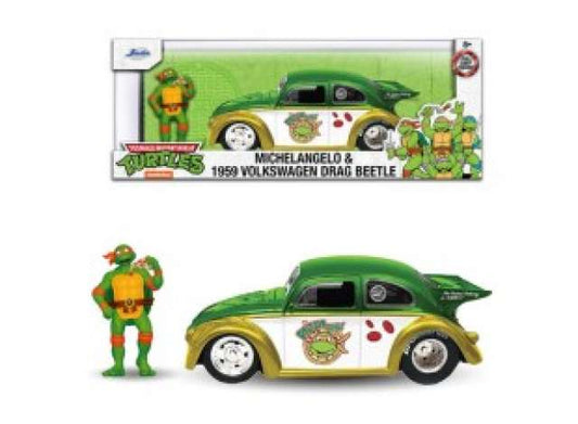 1/24 1959 Volkswagen Drag Beetle *Turtles*, green/white