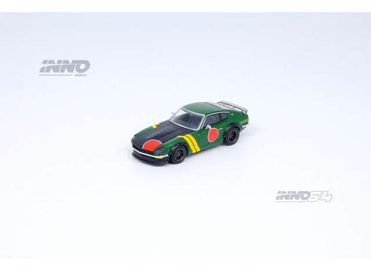 1/64 Datsun 240Z Zero Fighter Aircraft Livery, green/black/red/yellow