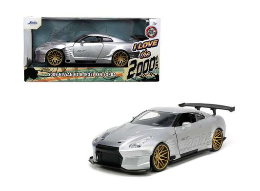 1/24 2009 Nissan GT-R (R35) Ben Sopra *I Love the 2000s*, primer candy silver