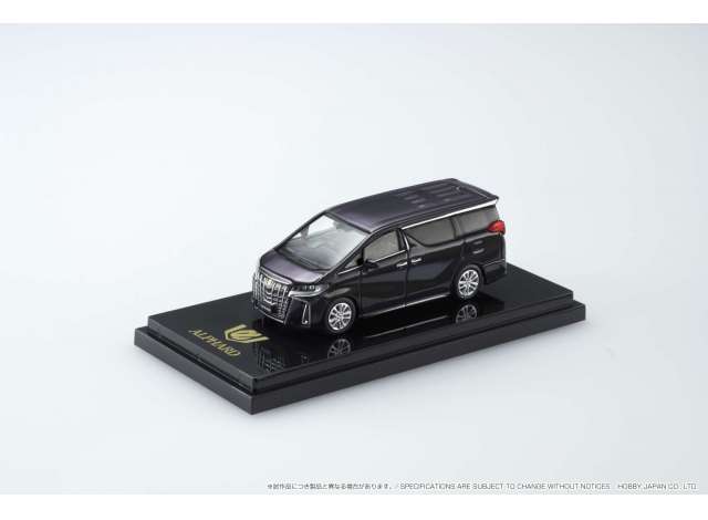 1/64 Toyota Alphard 2.5S (H30W) Type Gold, sparking black pearl crystal shine