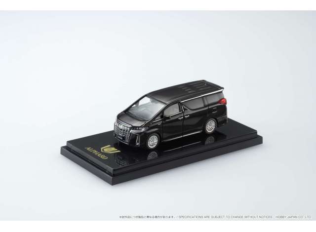 1/64 Toyota Alphard Hybrid 2.5S (H30W) Type Gold, black