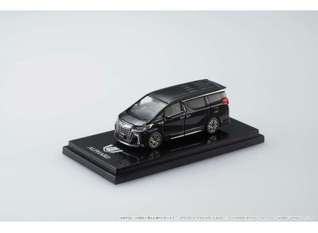 1/64 Toyota Alphard 2.5S (H30W) Customized Version, black