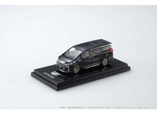 1/64 Toyota Alphard 2.5S (H30W) Customized Version, sparkling black pearl crystal shine