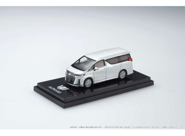 1/64 Toyota Alphard Hybrid 2.5S (H30W) Customized Version, white pearl crystal shine