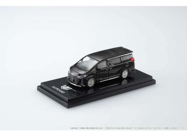 1/64 Toyota Alphard Hybrid 2.5S (H30W) Customized Version, black