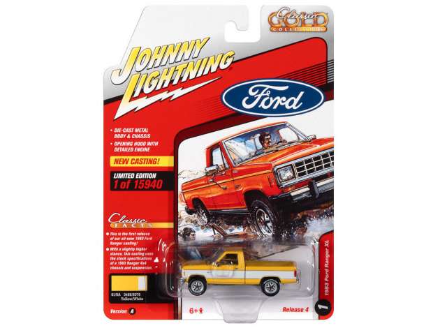 1:64 1983 Ford Ranger, Yellow