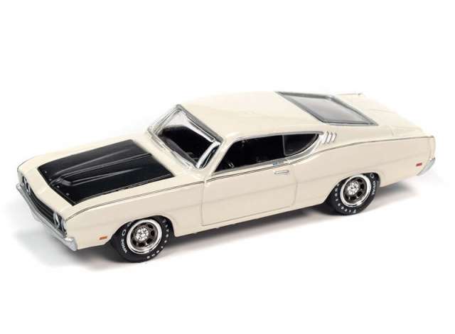 1:64 1969 Ford Torino Talledega, white