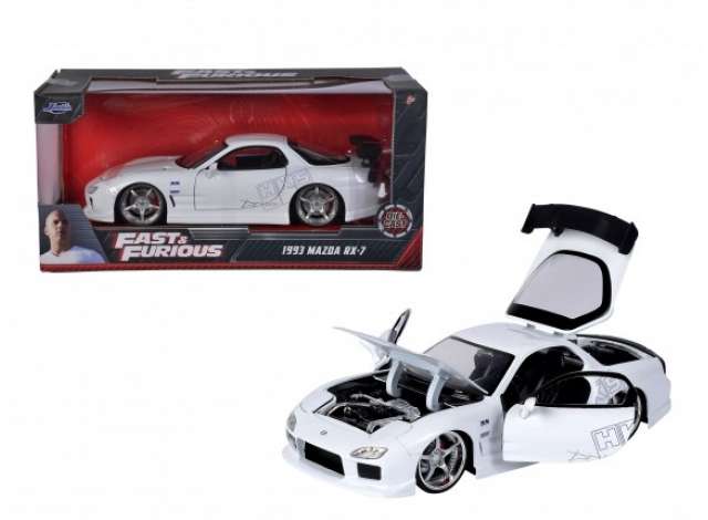 1/24 1993 Mazda RX-7 *Fast and Furious *, white