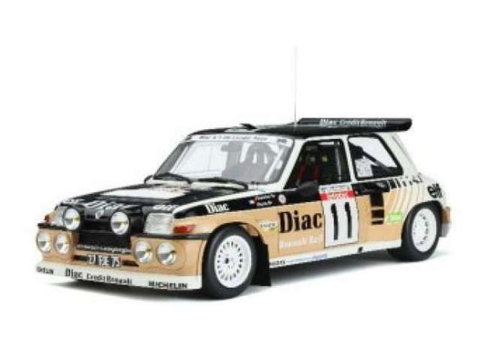 1/18 1986 Renault Maxi 5 Turbo Rallye Tour de Corse *Resin Series*, white/beige/black