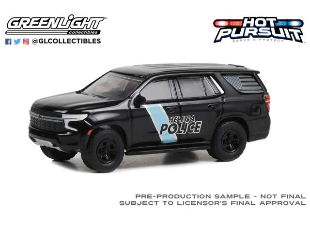 1/64 2022 Chevrolet Tahoe Police Pursuit Vehicle (PPV) Helena Police Department Helena Alabama,