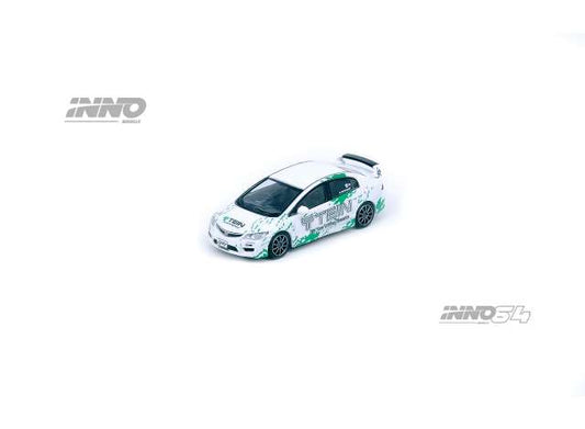 1/64 Honda Civic FD2 Type R *TEIN*, white/green