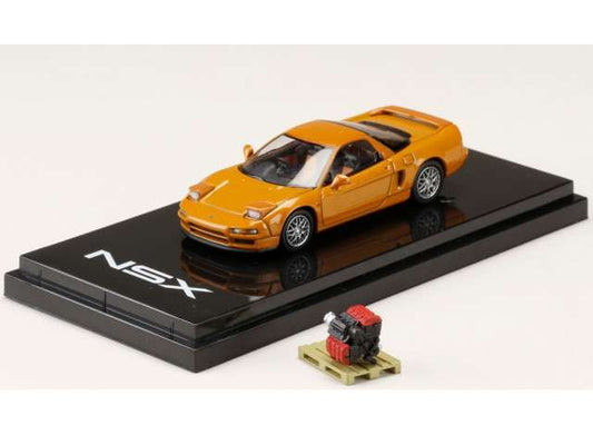 1/64 1997 Honda NSX (NA2) Type S ZERO With Engine Display Model, imora orange pearl