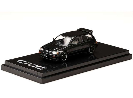 1/64 1984 Honda Civic Si (AT), Customized Version black