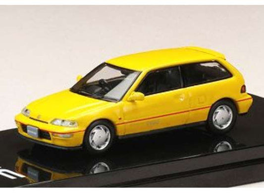 1/64 Honda Civic (EF9) SiR II, yellow Custom Color