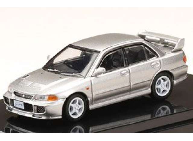 1/64 Mitsubishi Lancer GRS Evolution III (CE9A), queens silver