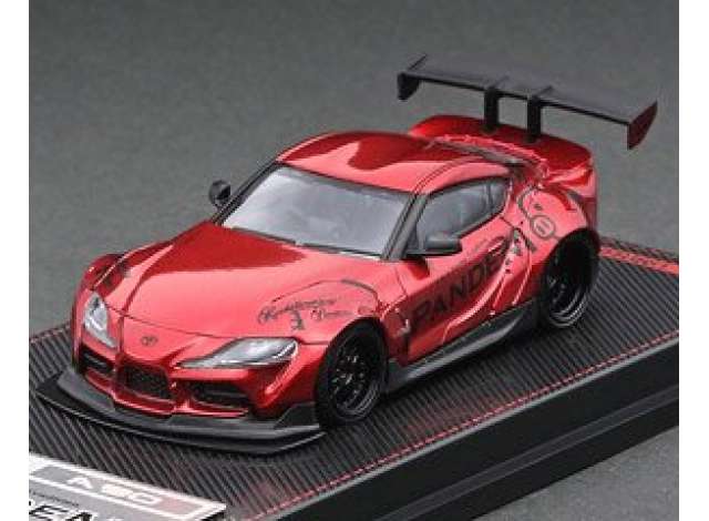 1/64 Toyota Pandem Supra A90, red metallic