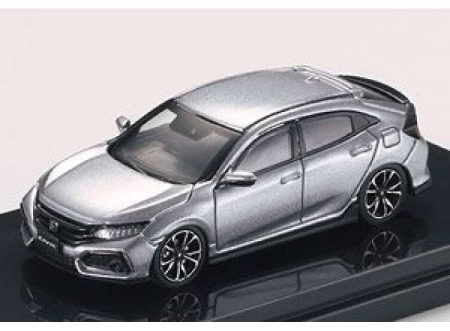 1/64 Honda Civic Hatchback (FK7), luna silver metallic