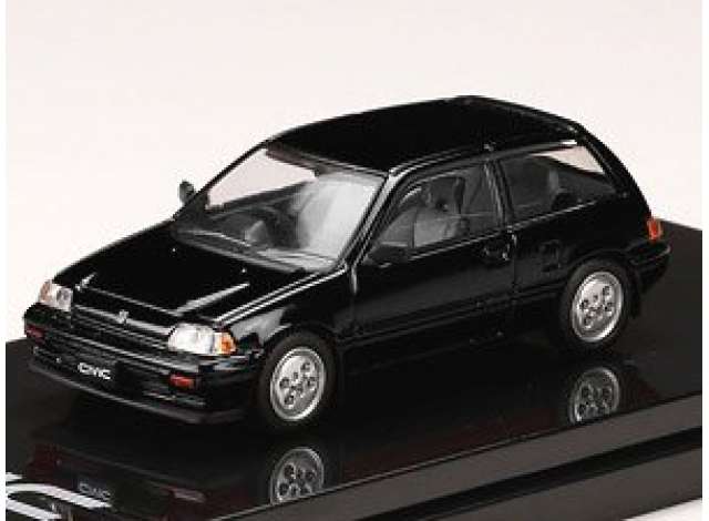 1/64 1984 Honda Civic Si (AT), black