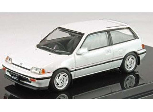 1/64 1986 Honda Civic Si (AT) Special Edition, white