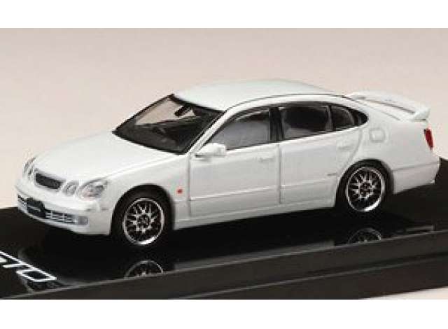 1/64 Toyota Aristo V300 Vertex Edition Customized Version, white pearl crystal shine